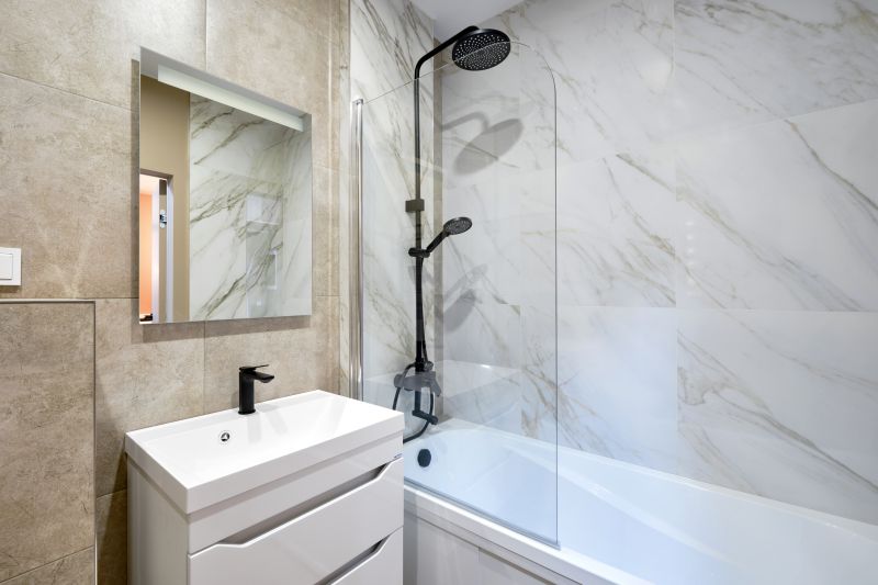 Renovated Bathroom Features